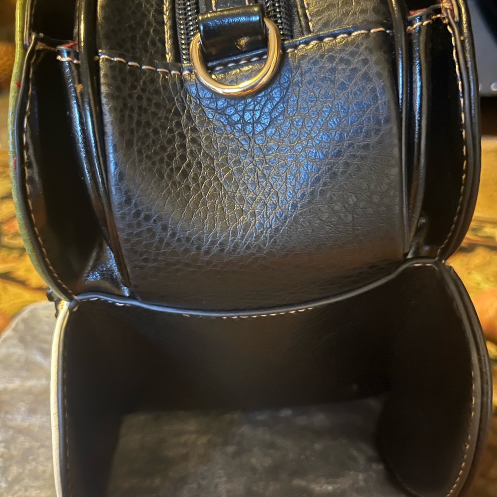 Colorful Flower Patchwork Handbag - image 2